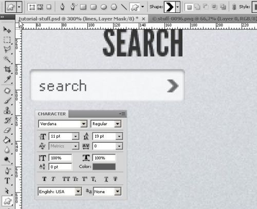 آموزش طراحی وبسایت افقی در فتوشاپ
